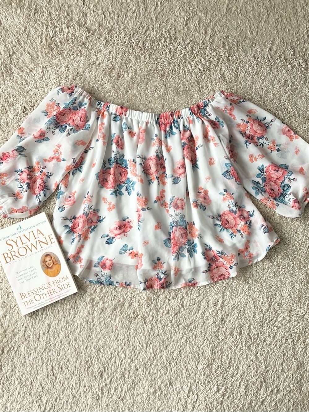 Active USA | Off the Shoulder Floral Blouse